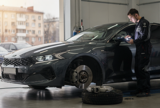 Тормозная система Kia K5: диагностика, обслуживание и повышение эффективности
